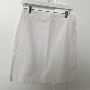 J. McLaughlin white skirt